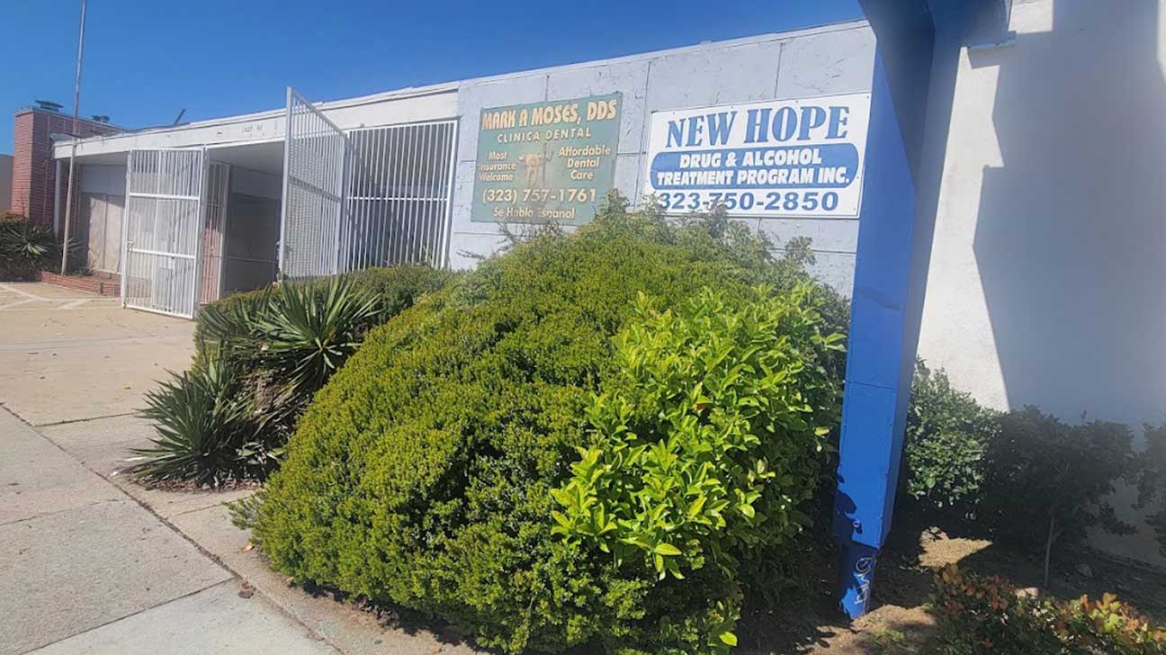 New Hope Drug And Alcohol Treatment Program, Los Angeles, California Rehab Centers