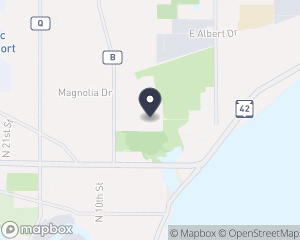 Map location of Holy Family Memorial Behavioral Health