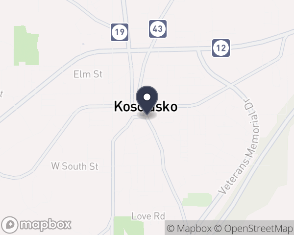 Map location of Life Help Mental Health Ctr/Region 6