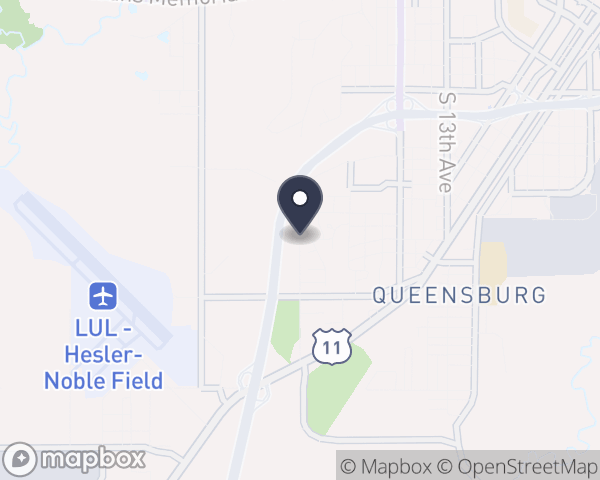 Map location of Pine Belt Mental Healthcare Resources