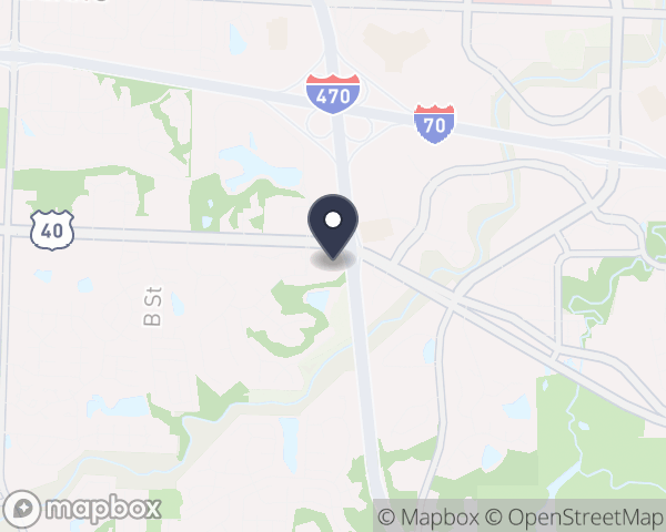 Map location of Kansas City Psychiatric and
