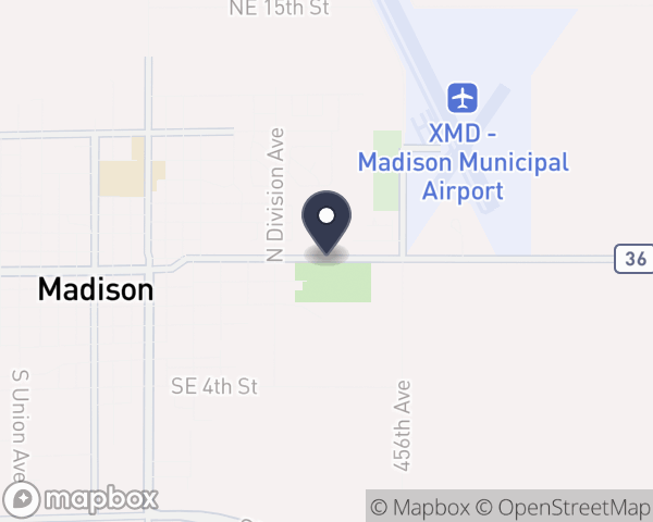 Map location of Community Counseling Services