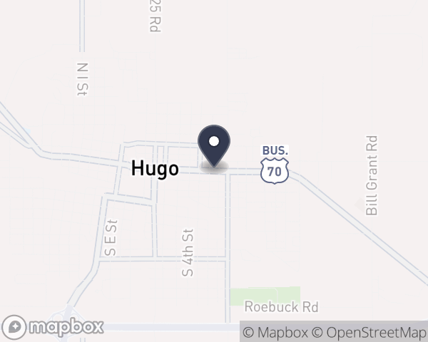 Map location of Carl Albert CMHC