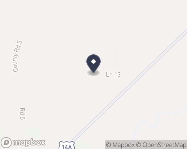 Map location of Big Horn Basin Counseling Services