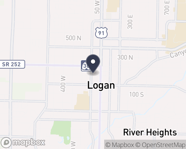Map location of Bear River Mental Health