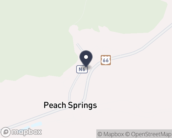 Map location of Hualapai Health Education and Wellness