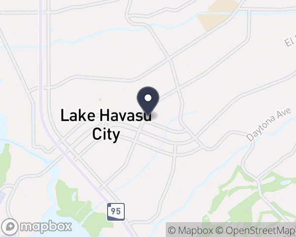 Map location of Prescott VAMC