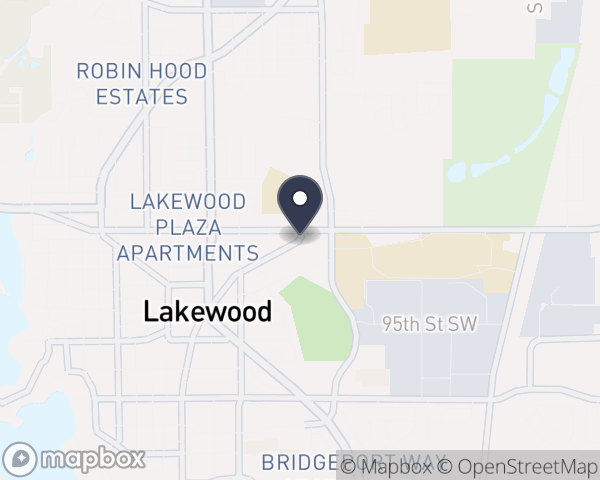Map location of Center South Gravelly Lake