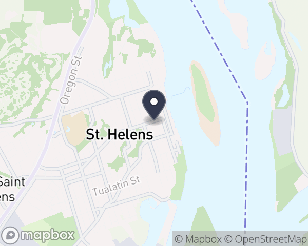Map location of Columbia Community Mental Health