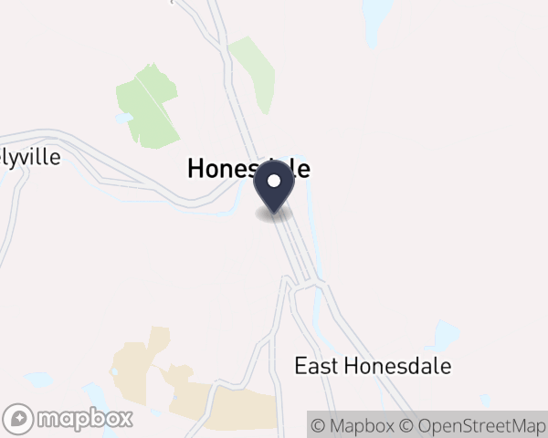 Map location of NHS Northeastern PA