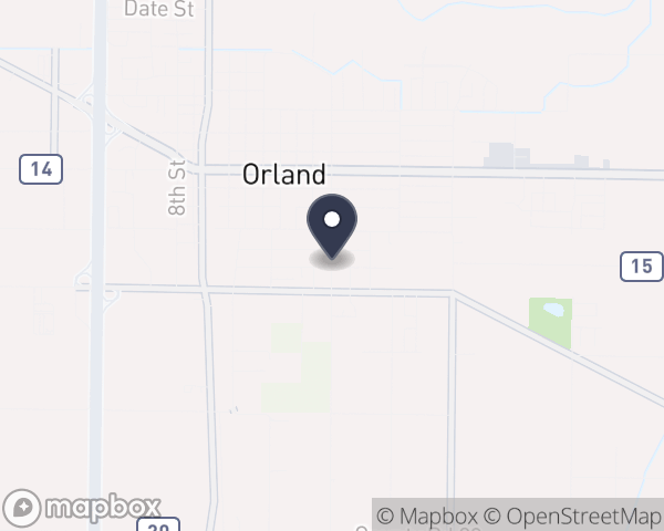 Map location of Glenn County Health Services