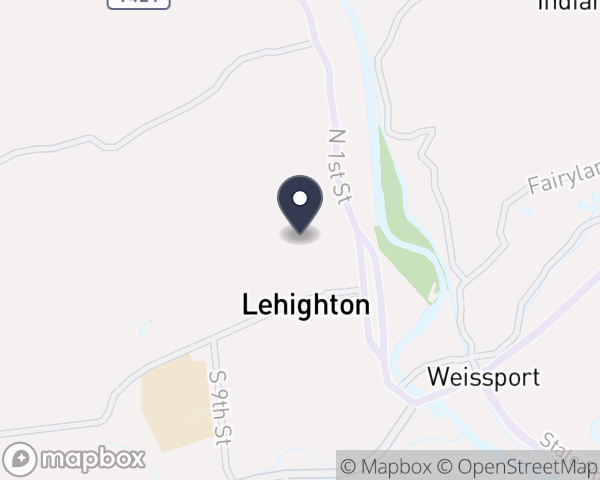 Map location of PA Treatment and Healing