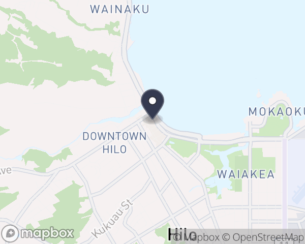 Map location of Big Island Substance Abuse Council