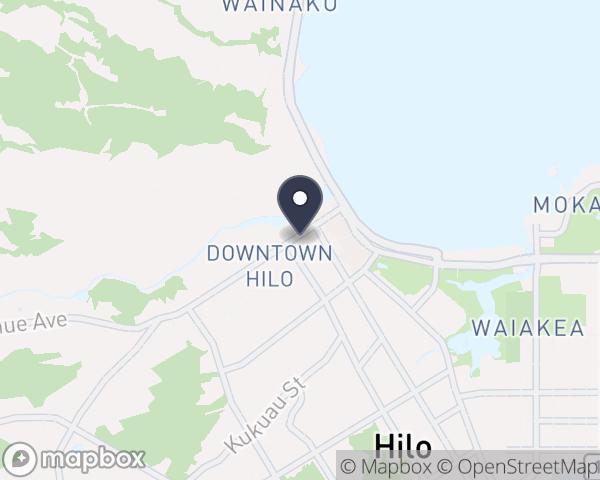 Map location of Big Island Substance Abuse Council