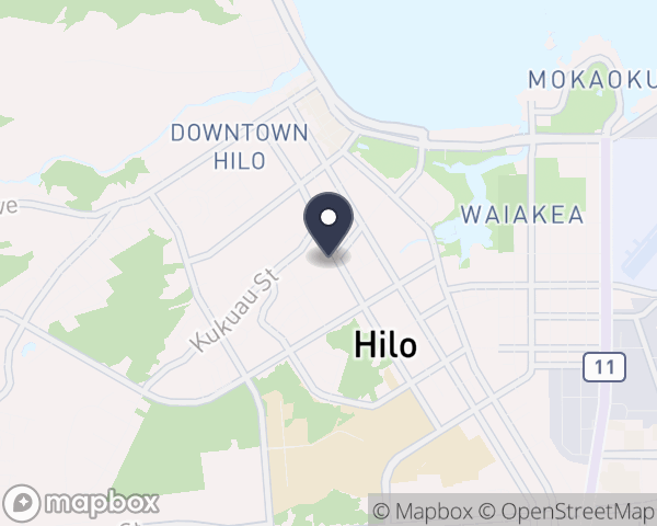 Map location of CARE Hawaii Inc