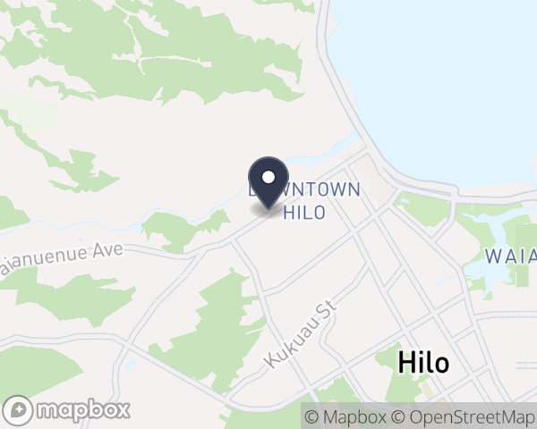 Map location of Big Island Substance Abuse Council