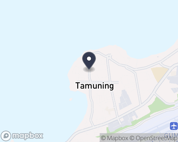 Map location of Guam Behavioral Health and