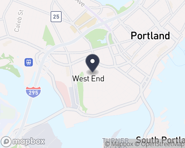 Map location of Maine Medical Center