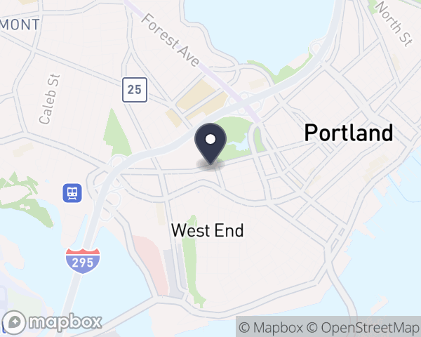 Map location of Portland Community Health Center