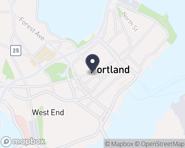 Map location of City of Portland/Public Health Div