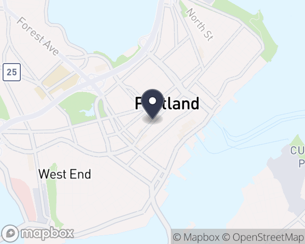 Map location of Spurwink Services