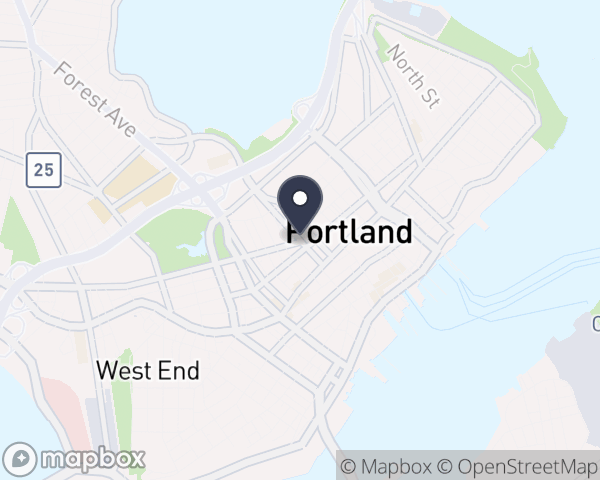 Map location of Maine Vocational and Rehab Assoc