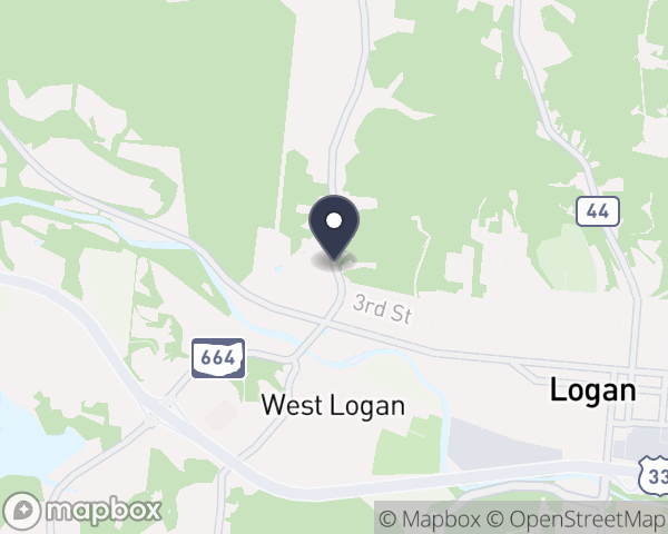 Map location of Hocking Valley Community Hospital