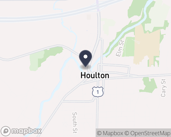 Map location of Aroostook Mental Health Center