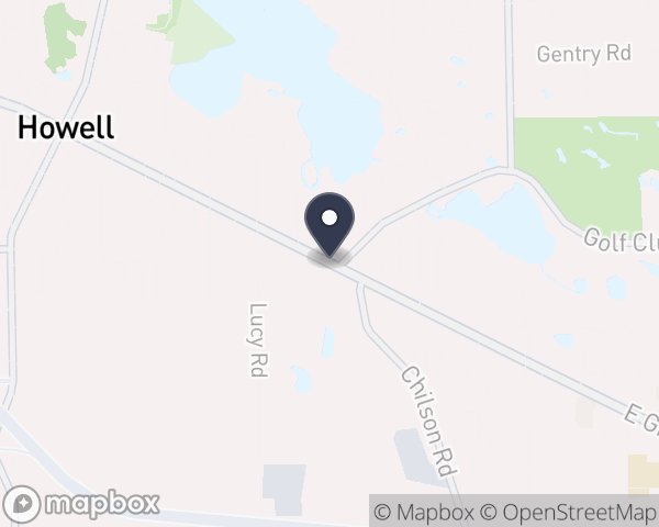 Map location of Livingston County CMHSP