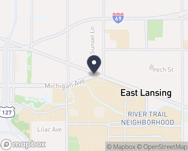 Map location of Lansing Psychological Associates PC