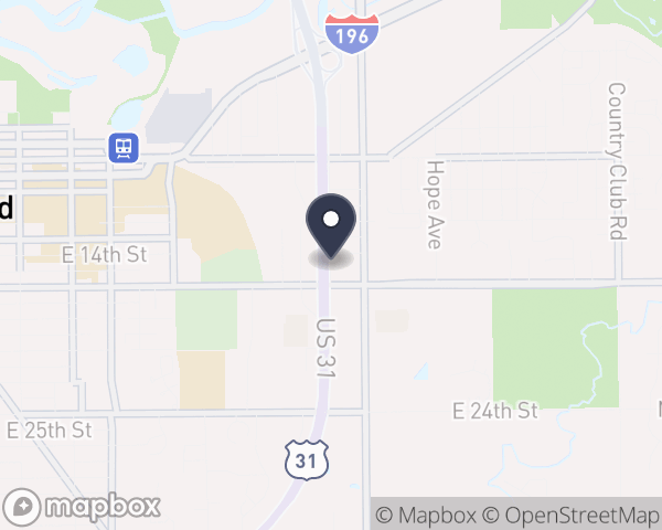 Map location of Catholic Charities West Michigan