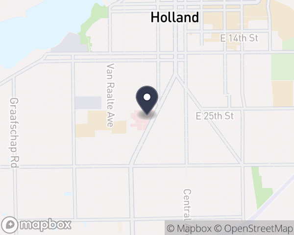 Map location of Holland Hospital